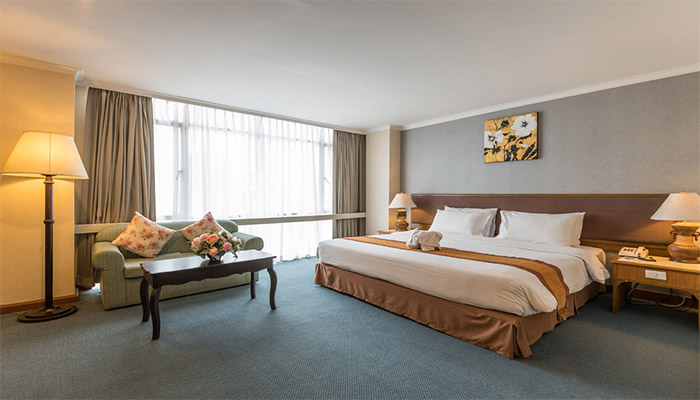 WPC interior wall panel for bedroom